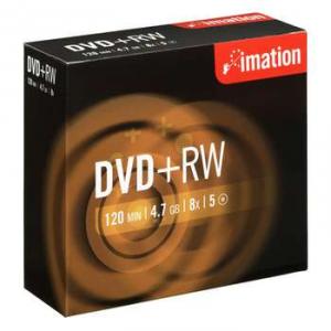 DVD+RW 8X 4.7GB Videobox