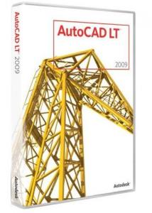 AutoCAD LT 2009 English, box, CD, (057A1-09A111-1001)