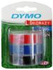 Blister3x DYMO banda D19mmx2m asortat