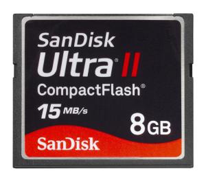 Compact flash 8gb ultra ii