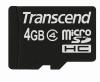 Micro-SDHC 4GB class 4 bulk, TS4GUSDC4 Transcend