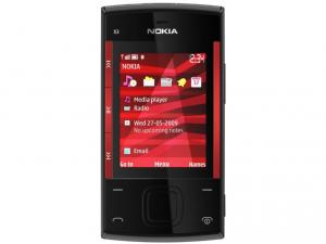 Telefon mobil NOKIA X3 Black-Red MOS