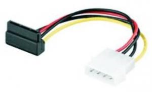 Cablu adaptor alimentare SATA, molex - 1 x SATA conector 90&#2013266096;, 13cm, (7008019) Mcab