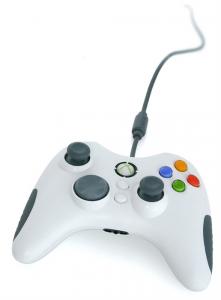 Controller cu fir, 4 butoane analogice, 2 joystickuri analogice, digital D-pad, iesire casti, Xbox 360, PC, Bigen (BB246