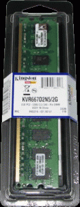 DDR2 2GB PC2-5300 KVR667D2N5/2G