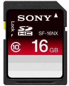 Secure Digital Card Sony, SD 16GB CL10, SF16NX