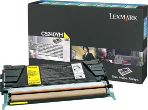 Toner LEXMARK 00C5240YH yellow