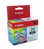 Cartus canon bci-24bk twin pack