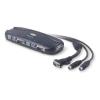 Kvm switch 4-port, ps/2, include cablu 4 x