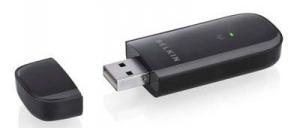 Adaptor USB wireless Belkin Share N 300MB/s, 802.11n, F7D2101ntSH