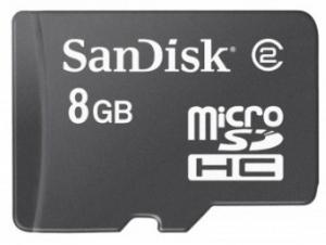 Card memorie SANDISK SD CARD 8GB MICROSD