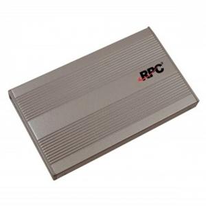 Rack HDD RPC Case extern pentru HDD 2.5&quot; S-ATA enclosure, USB 2.0, Smooth Aluminum casing Silver RPC RPC-U2512