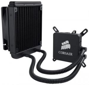 Sistem de racire Corsair CWCH60, cu lichid / radiator aluminiu / ventilator 120 mm / compatibil cu LGA775/1366/1156/AM3
