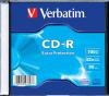 Verbatim cd-r 52x, 700mb, extra protection, slim