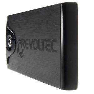 Carcasa 2.5&quot; Revoltec File Protector RS064, SATA, USB 2.0, OTB, neagra