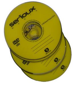 DVD-R Printabil 20buc/shrink Serioux Media, 16X, 4.7GB