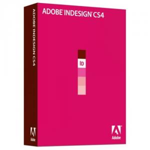 Adobe INDESIGN CS4 E - Vers. 6, upgrade, DVD, WIN (65025127)