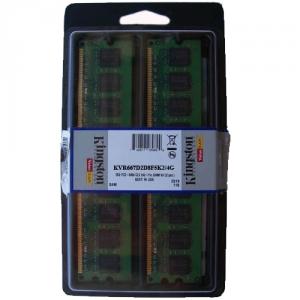 DDR2 4GB PC5300 ECC KVR667D2D8F5K2/4G