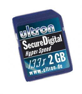 Secure digital 2gb 133x