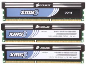 Memorie CORSAIR DDR3 6GB CMX6GX3M3C1600C7