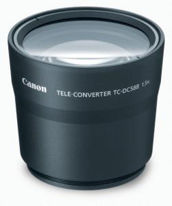 Tele convertor lentile Canon TC-DC58B pentru PSS5/S3/S2
