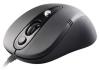 Mouse A4TECH Q4-370X-1, USB, GlassRun, 4X Rate, Gesture (16 functii), Full speed, (Black), cablu 60cm