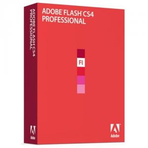 Adobe FLASH PRO CS4 E - Vers. 10, DVD, WIN (65018490)