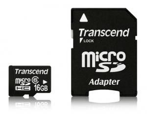 Card memorie TRANSCEND MicroSDHC 16GB