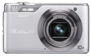 Camera foto digitala Casio EXILIM EX-H5, 12.1 MP, 4x Dig, 10xOp, display 2,7&quot; CCD, SD/SDHC slot, argintie