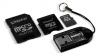 MicroSD 2GB cu 2 adaptoare +  USB micro-reader