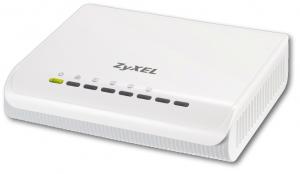 Powerline HomePlug 4 Port Switch, ZYXEL PLA470 v2, 200Mbps, 4*LAN 10/100, 128-bit AES, (91-010-182001B)
