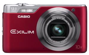 Camera foto digitala Casio EXILIM EX-H5, 12.1 MP, 4x Dig, 10xOp, display 2,7&quot; CCD, SD/SDHC slot, rosu