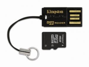 Card memorie KINGSTON microSD 4GB MRG2+SDC4/4GB