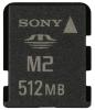 Card memorie SONY Memory Stick Micro 512MB cu adaptor