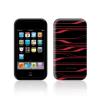 Husa pentru ipod touch 2g laser sleeve, black/red,