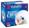 Verbatim cd-r 52x 700mb  wide glossy printable azo jewel case