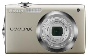 Aparat foto digital NIKON Coolpix S3000 argintiu
