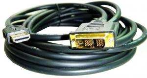 Cablu GEMBIRD HDMI - DVI T / T gold 1.8m