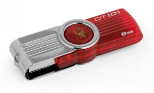 Stick memorie USB KINGSTON 8GB DataTraveler 101 Gen 2 Red