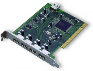 Placa adaptoare PCI - 5xUSB 2.0/1.1, D-Link DU-520
