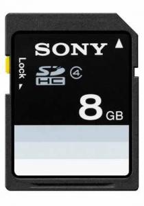 Card memorie SONY Secure Digital 8GB SDHC