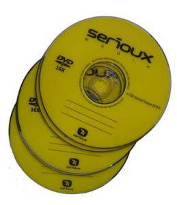 DVD+R 20buc/shrink Serioux Media, 16X, 4.7GB, DVD+R16SRXS/20