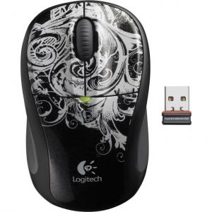 Mouse LOGITECH WIRELESS  M305 FLEUR DARK (910-002175)