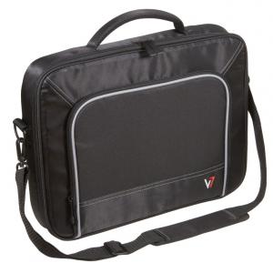 Geanta notebook Professional FrontLoader 13&quot;, Polyester, neagra, V7 (CCP4-9E)