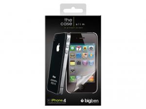 Carcasa policarbonat transparenta pentru iPhone 4, Bigben (BB289305)