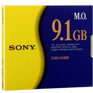 Disc magneto-optic reinscriptibil 9.1GB, 1024bytes/sector, 5.25&quot;, Sony EDM9100N