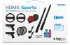 Pachet accesorii Pack Home Sports 20, rachete tenis, crose golf, pistoale, palete + accesorii, negre, Wii, Bigben (BB283