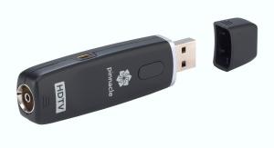 TV Tuner Hauppauge PCTV Hybrid Pro Stick 340E, USB2.0, FM radio, DVB-T, MPEG-4 (AVC/H.264)