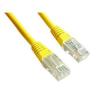 Cablu utp patch cord cat. 5e, 0.5m, gembird pp12-0.5m/y galben