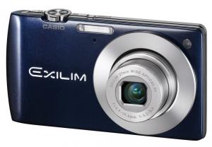 Camera foto digitala slim Casio EXILIM EX-S200, 14.1 MP, 6x Dig, 4xOp, display 2,7&quot; CCD, SD/SDHC slot, albastra